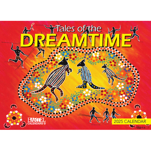 2025 Calendar Prestige Tales of the Dreamtime Wall Bartel CA515