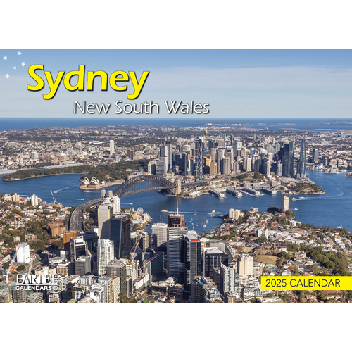 2025 Calendar Prestige Sydney NSW Wall Bartel CA519