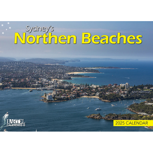 2025 Calendar Prestige Sydney's Northern Beaches Wall Bartel CA521