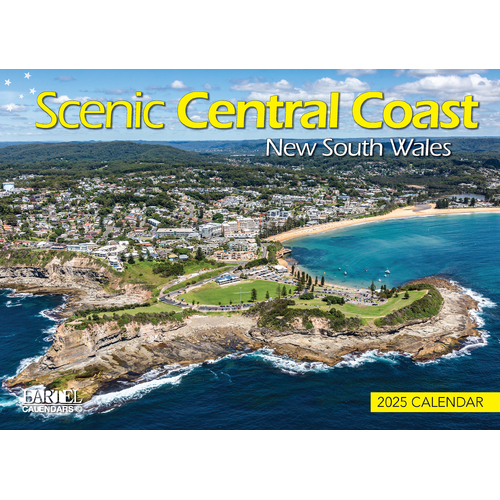 2025 Calendar Prestige Scenic Central Coast NSW Wall Bartel CA524