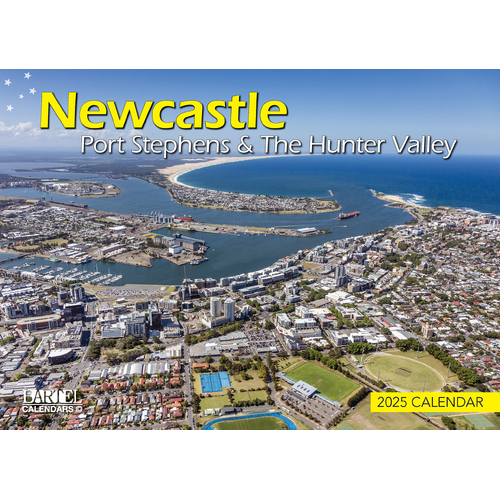 2025 Calendar Prestige Newcastle, Port Stephens & The Hunter Valley Wall Bartel CA525