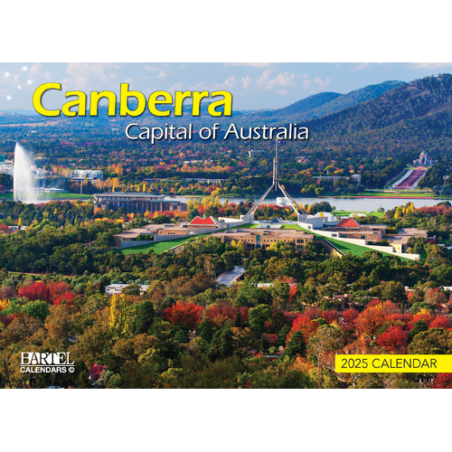 2025 Calendar Prestige Canberra Capital of Australia Wall Bartel CA526