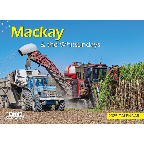 2025 Calendar Prestige Mackay & the Whitsundays Wall Bartel CA535