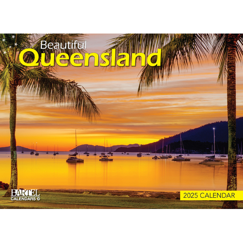 2025 Calendar Prestige Beautiful Queensland Wall Bartel CA538