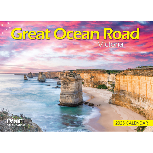 2025 Calendar Prestige Great Ocean Road VIC Wall Bartel CA542