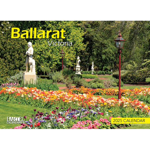 2025 Calendar Prestige Ballarat VIC Wall Bartel CA543