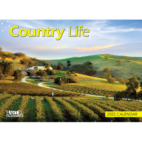 2025 Calendar Prestige Country Life Wall Bartel CA555