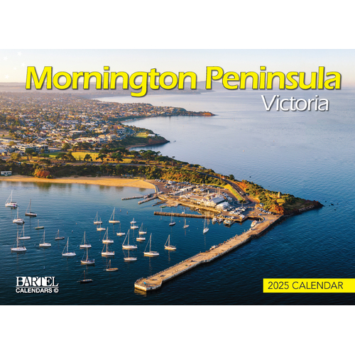 2025 Calendar Prestige Mornington Peninsula VIC Wall Bartel CA558