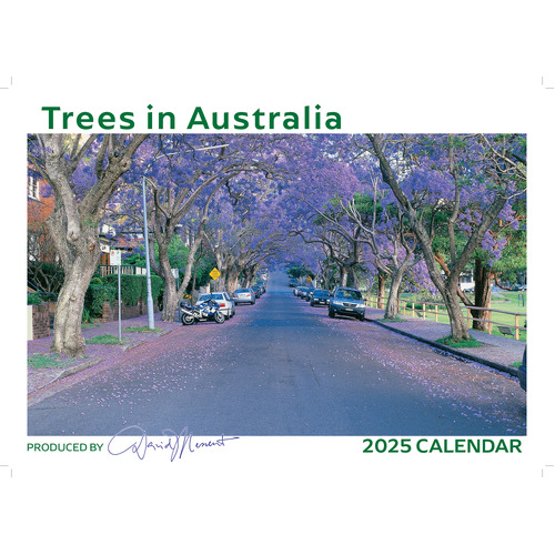 2025 Calendar Trees in Australia Wall David Messent TRC