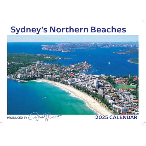 2025 Calendar Sydney's Northern Beaches Wall David Messent NBC