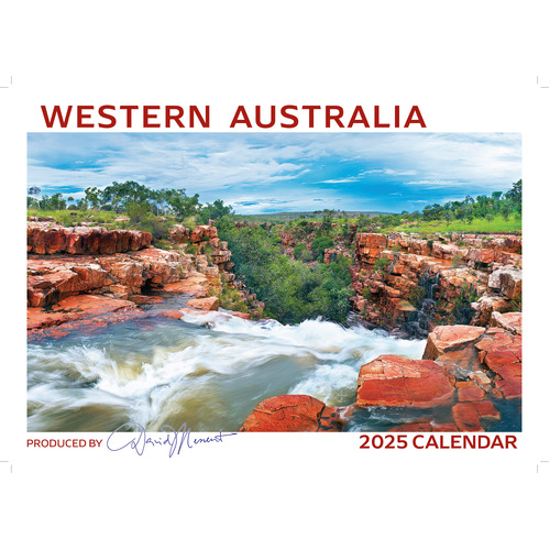 2025 Calendar Western Australia Wall David Messent WAC