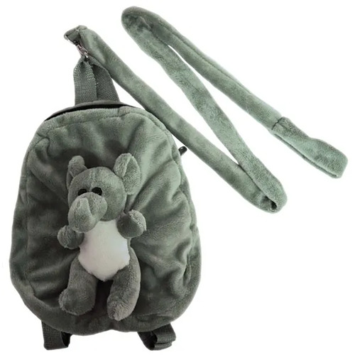 Elka Plush Backpack 2-in-1 with Child Leash Elephant 25cm 90646-ELE