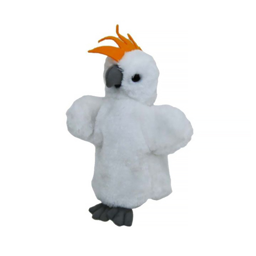 Elka Hand Puppet 25cm Cockatoo w/ Sound 1212-COCK