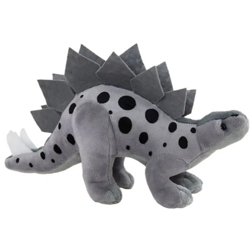 Elka Plush Dinosaur Stegosaurus 24cm Grey 1030