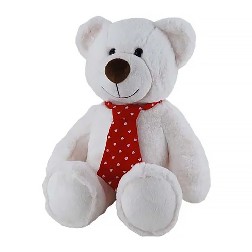 Elka Plush Bear with Neck Tie 40cm Gordy Cream 30754-V40CR