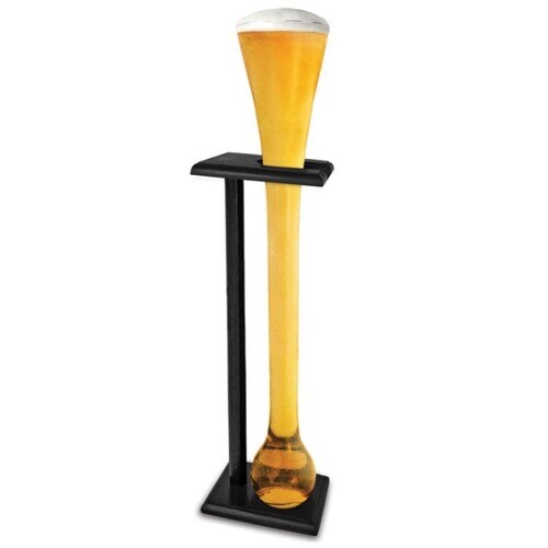 Landmark Concepts Liquor Dispenser - 2.75L Yard Glass with Stand BG405