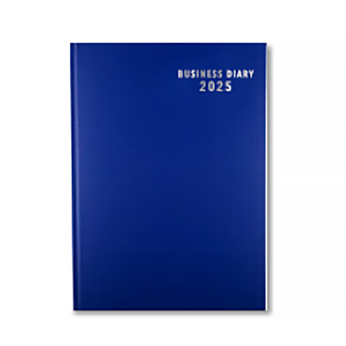 2025 Diary Business A5 Day to Page Blue by OzCorp D857