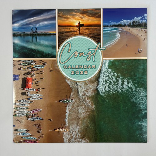 2025 Calendar Coast Square Wall by OzCorp CAL189