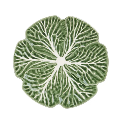 Cabbage Ceramic Plate 30x30cm Green, Home Decor, Coast to Coast Home KW2305