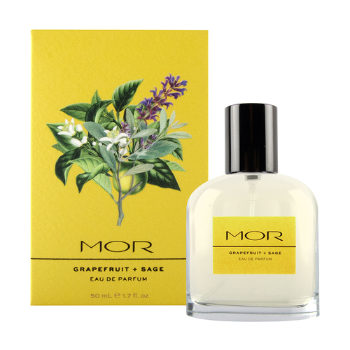 MOR Botanicals Eau De Parfum Grapefruit & Sage 50mL CG06