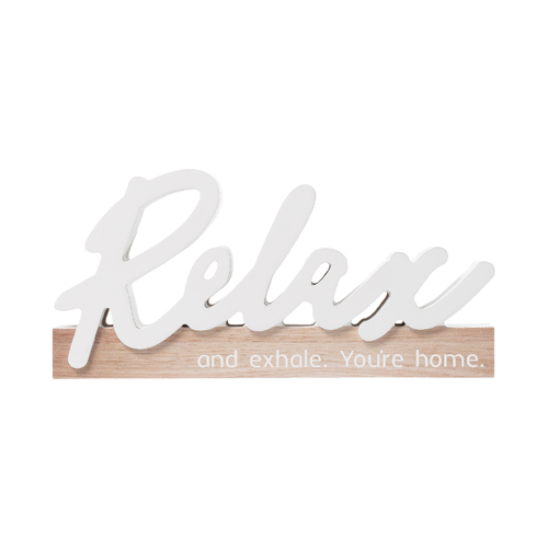 Splosh Exotic Blockword Relax Home Decor EXO043-1925