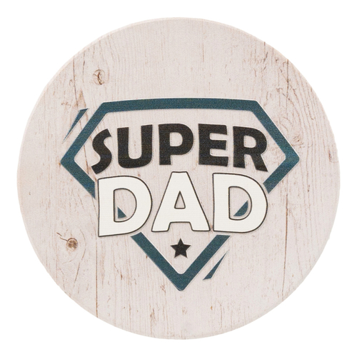 Splosh Coaster 10cm Super Dad FD2310