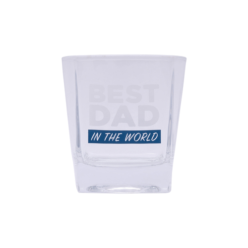 Splosh Whisky Glass Best Dad In The World, Gift For Him FD2423