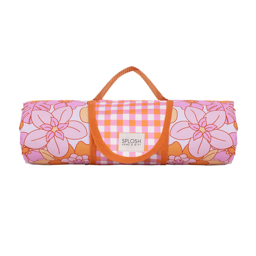 Splosh Picnic Rug 194 x 148cm Retro Floral PIC108A