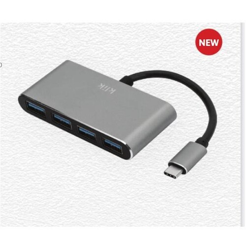 KLIK USB C HUB - 4 xUSBA PORTS