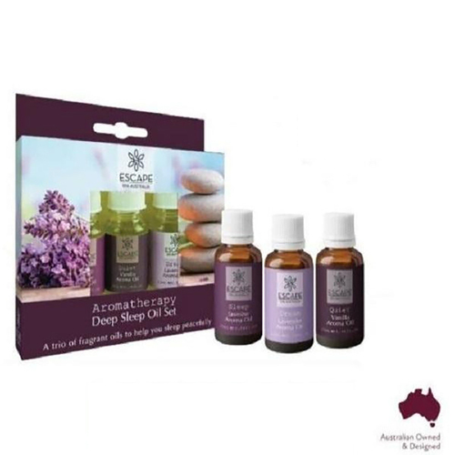 Escape Aromatherapy Deep Sleep Oil Set of 3