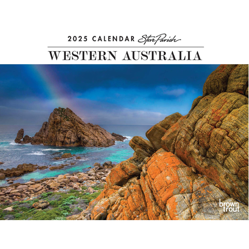 2025 Calendar Steve Parish Western Australia Horizontal Wall Browntrout A04855