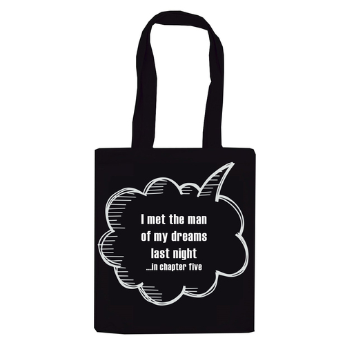 Artico Tote Bag Man Of My Dreams Library Shopping Bag TB011