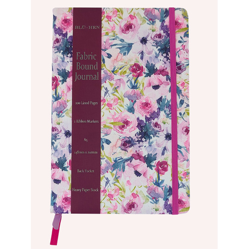 Artico Journal A5 Lined Peonie Rose J05