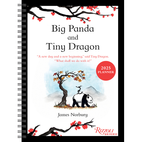 2025 Planner Big Panda and Tiny Dragon Weekly/Monthly Engagement Andrews McMeel AM44656