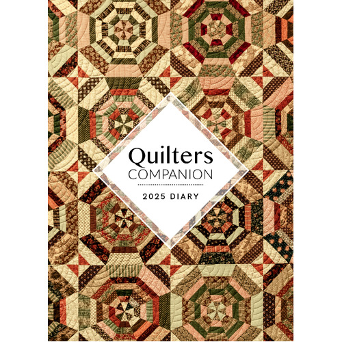 2025 Diary Quilters Companion Week to View by Paper Pocket