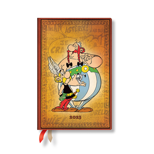 2025 Diary Paperblanks Asterix & Obelix Hardcover Mini Week to View Horizontal