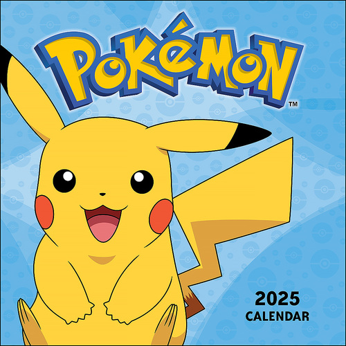 2025 Calendar Pokemon Square Wall Andrews McMeel AM75581