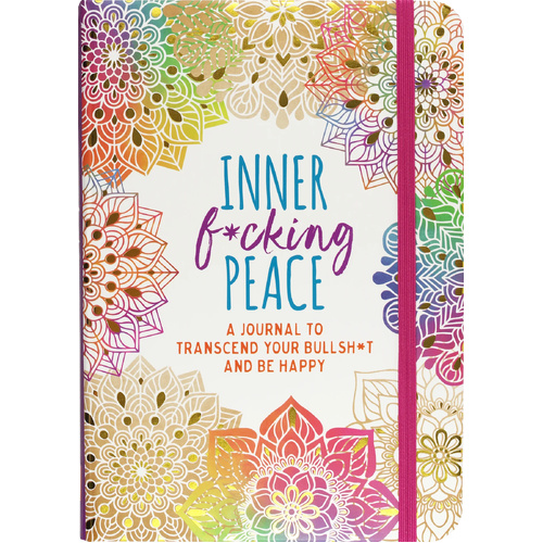 Peter Pauper Press Interactive Journal Inner Fcking Peace 332820