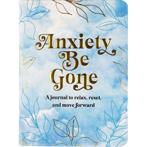 Peter Pauper Press Interactive Journal Anxiety Be Gone 338235