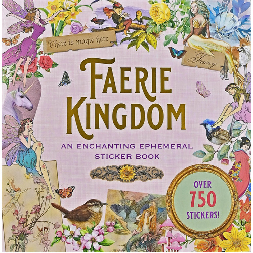 Peter Pauper Press Sticker Book Faerie Kingdom 342065