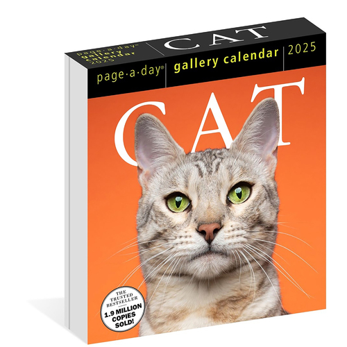 2025 Calendar Cat Page-A-Day Gallery Boxed Workman Publishing