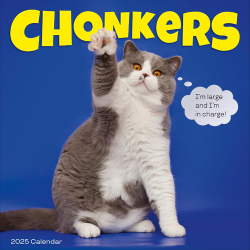 2025 Calendar Chonkers Square Wall Workman Publishing