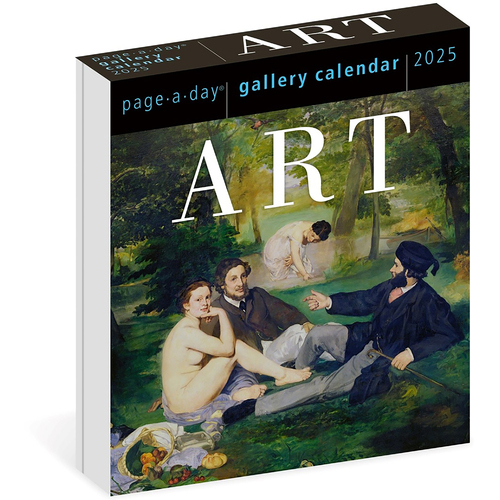 2025 Calendar Art Page-A-Day Gallery Boxed Workman Publishing