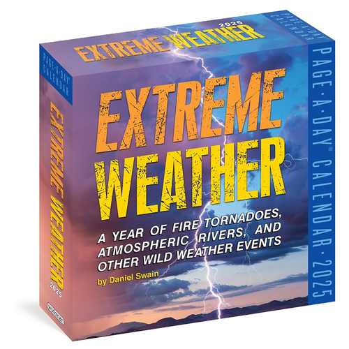 2025 Calendar Extreme Weather Page-A-Day Boxed Workman Publishing