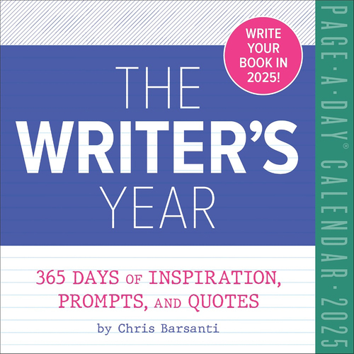 2025 Calendar The Writer's Year Page-A-Day Boxed Workman Publishing