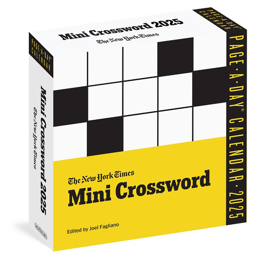 2025 Calendar The New York Times Mini Crossword Page-A-Day Boxed Workman Publishing