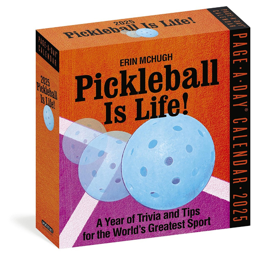 2025 Calendar Pickleball Is Life! Page-A-Day Boxed Workman Publishing