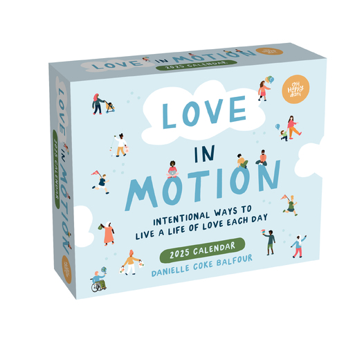 2025 Calendar Love In Motion Day-to-Day Boxed Andrews McMeel AM88954