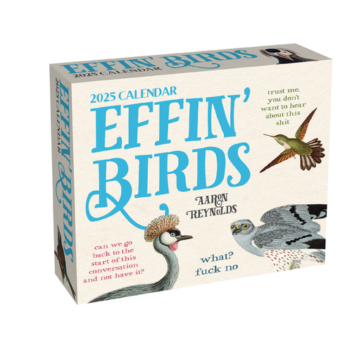 2025 Calendar Effin' Birds Day-to-Day Boxed Andrews McMeel AM89371