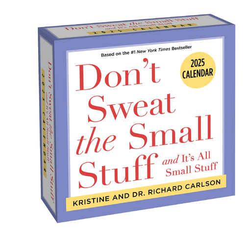 2025 Calendar Don't Sweat the Small Stuff Day-to-Day Boxed Andrews McMeel AM89876